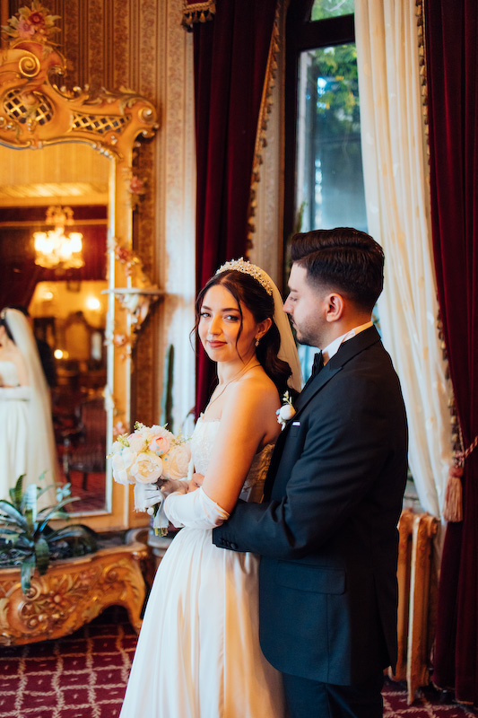 İstanbul düğün fotoğrafçısı Büyük Londra Oteli çekimi