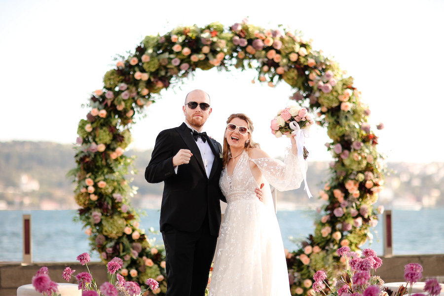 İstanbul Boğazı’nda dış mekân düğün hikâyesi çekim